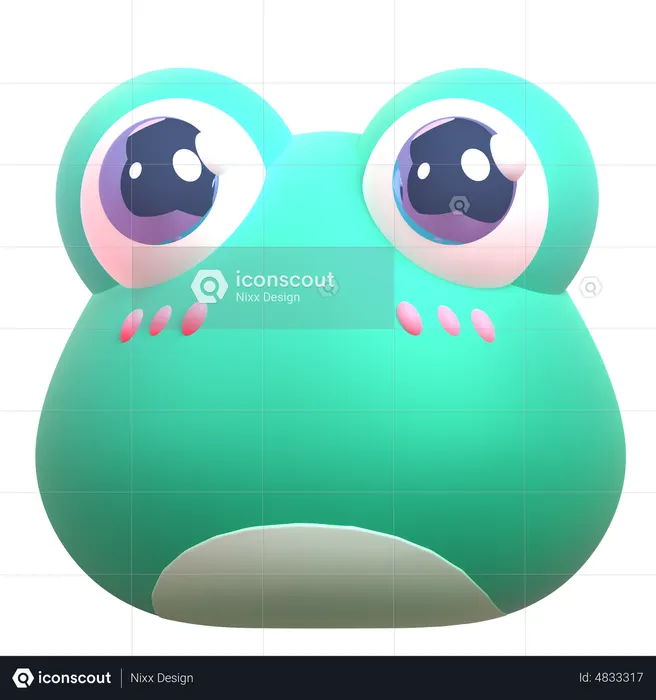 Frog  3D Icon