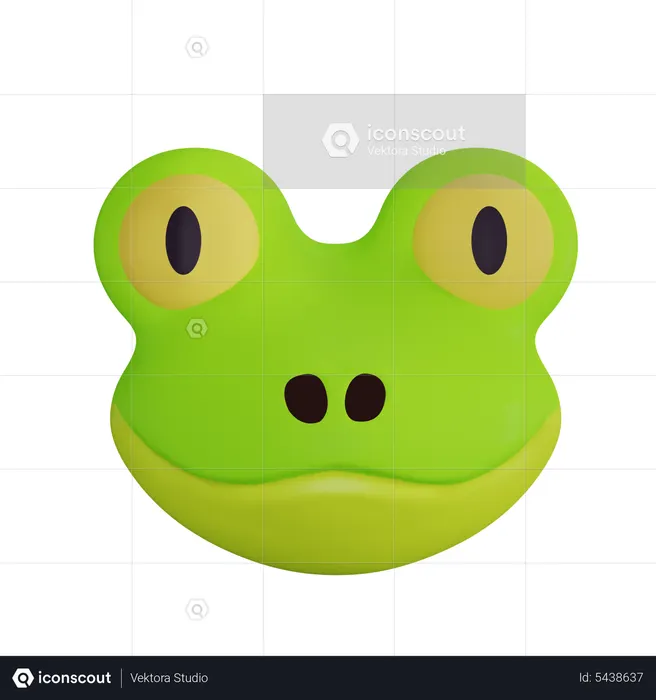 Frog  3D Icon