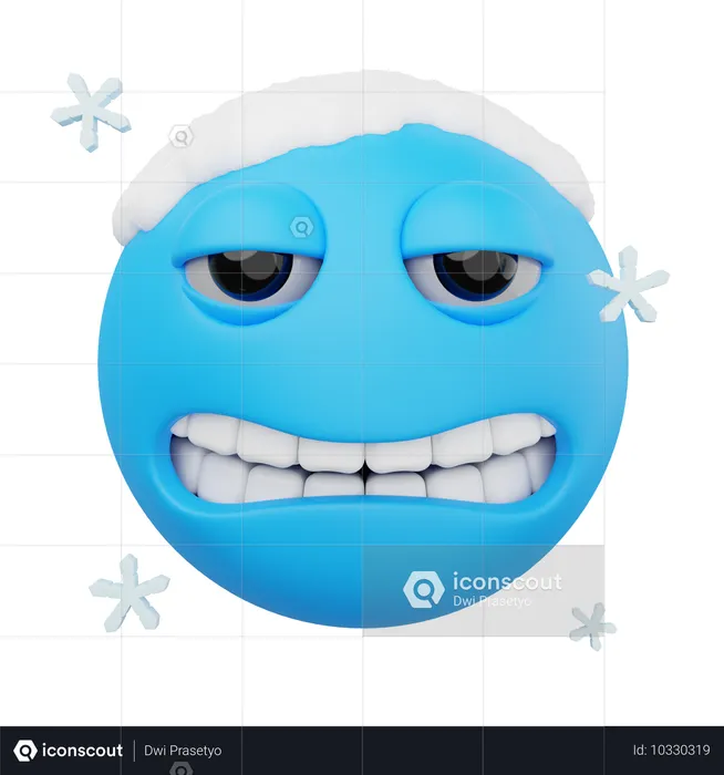 Froid Emoji 3D Icon