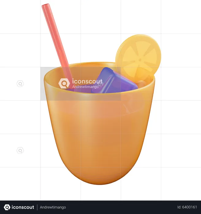 Fruit Juice  3D Icon