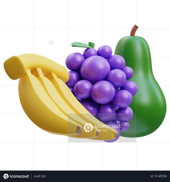 Fruits  3D Icon