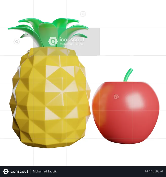 Fruits  3D Icon