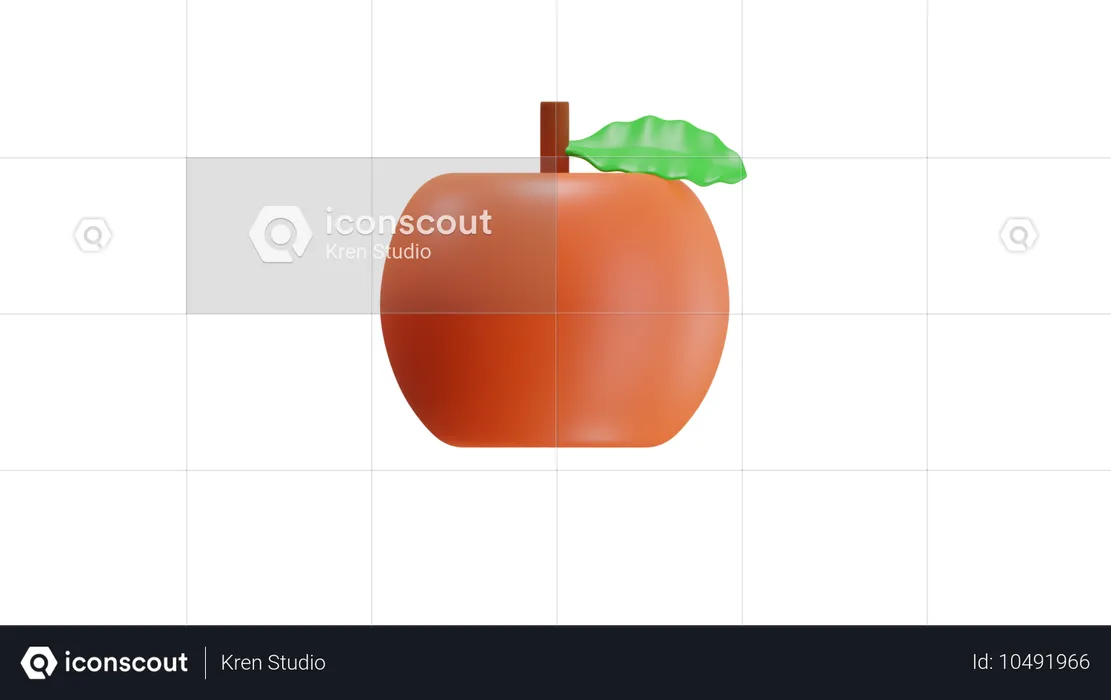 Fruta  3D Icon