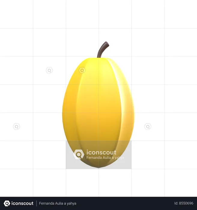 Fruta estrella  3D Icon