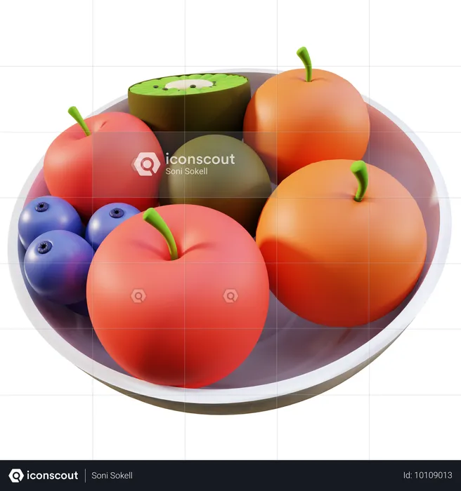 Frutas  3D Icon