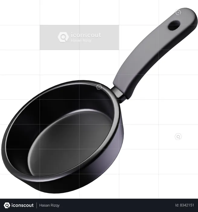 Frying Pan  3D Icon