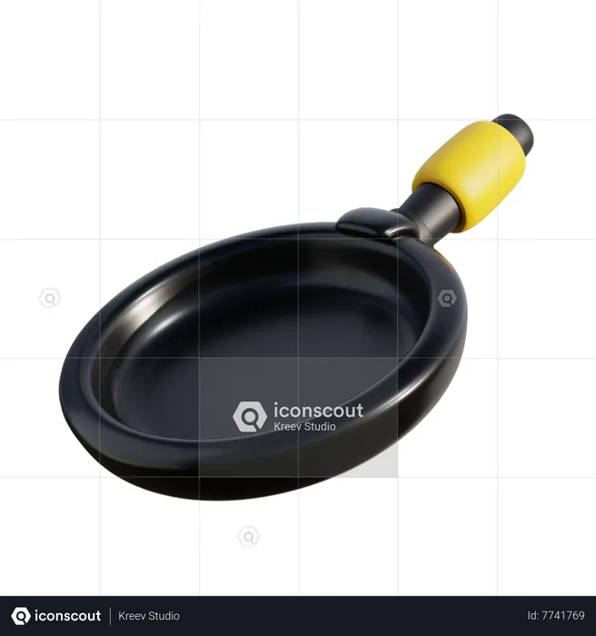 Frying Pan  3D Icon