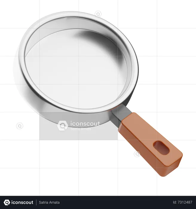 Frying Pan  3D Icon