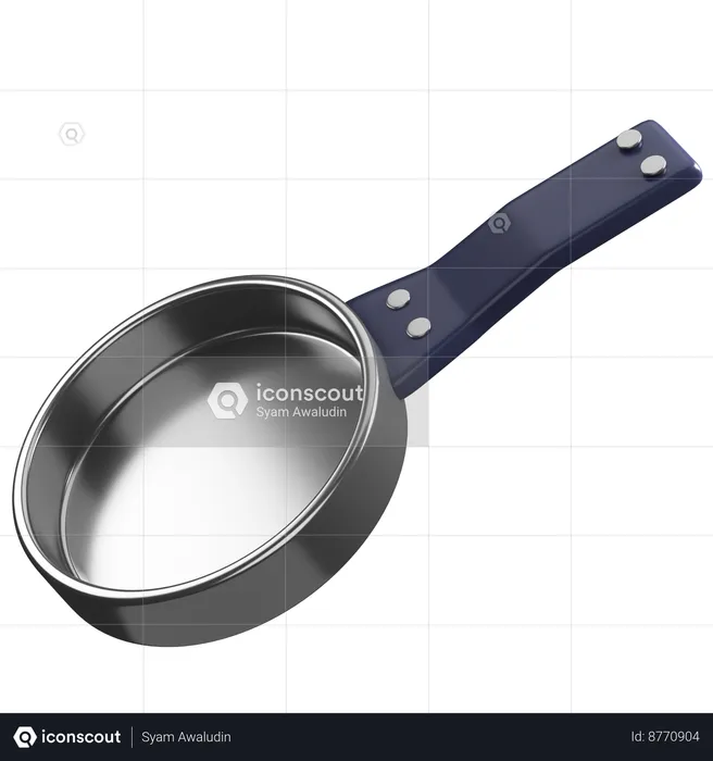 Frying Pan  3D Icon