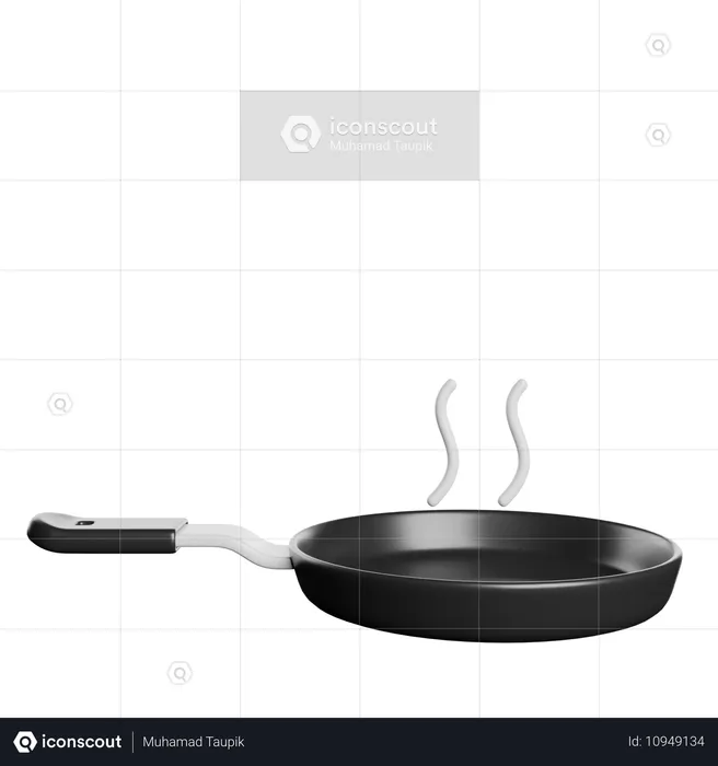 Frying Pan  3D Icon