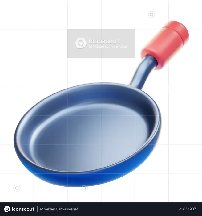 FRYING PAN  3D Icon