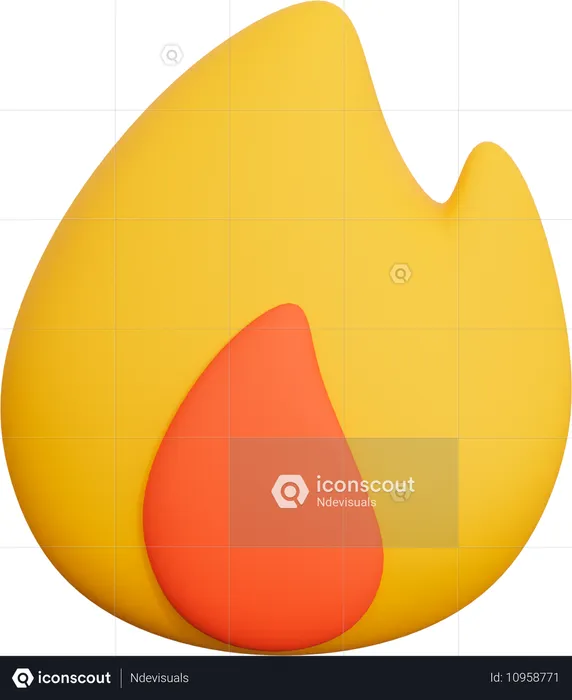 Fuego  3D Icon