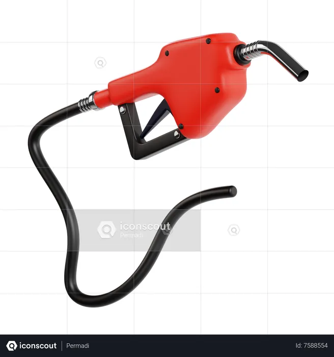 Fuel Gun  3D Icon