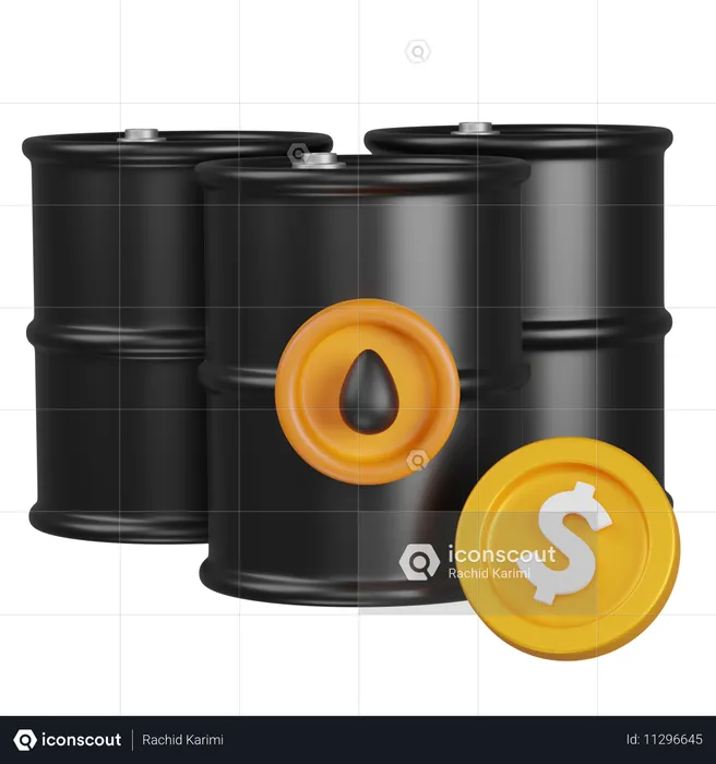 Fuel Prices  3D Icon