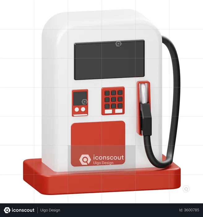 Fuel Pump  3D Illustration