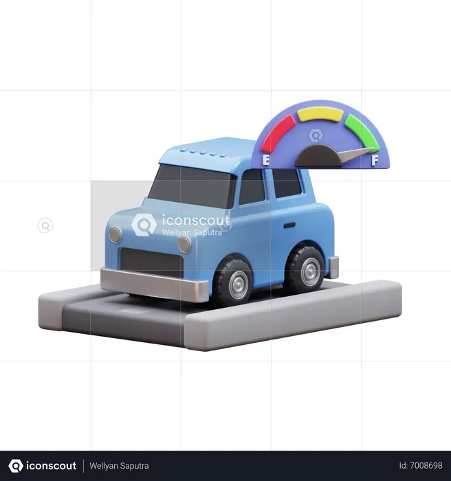 Full Fuel  3D Icon