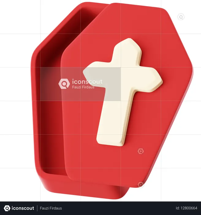 葬儀  3D Icon