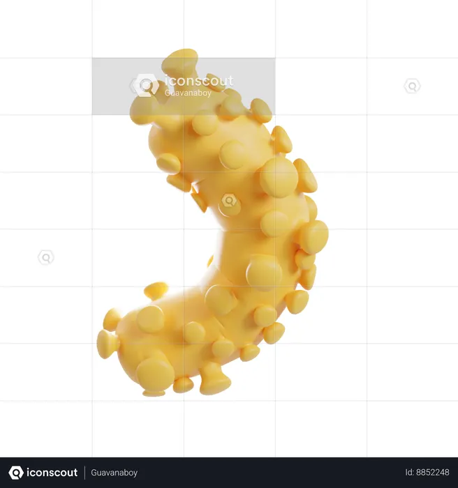 Fungo corporal  3D Icon