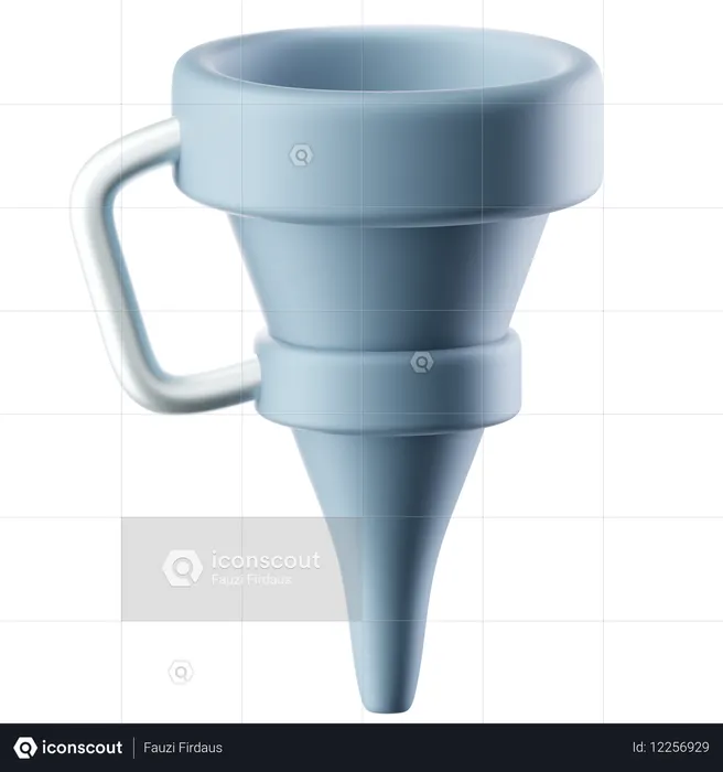 Funil  3D Icon