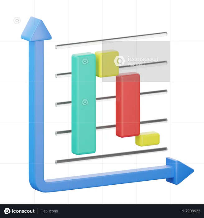 Funnel Chart  3D Icon