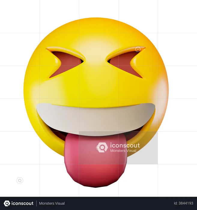 Funny Face Emoji 3D Emoji