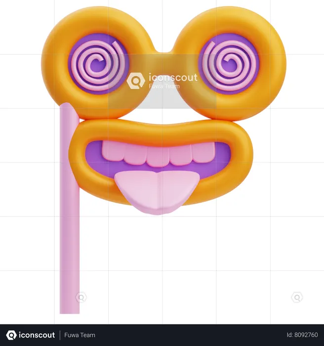 Funny Mask  3D Icon