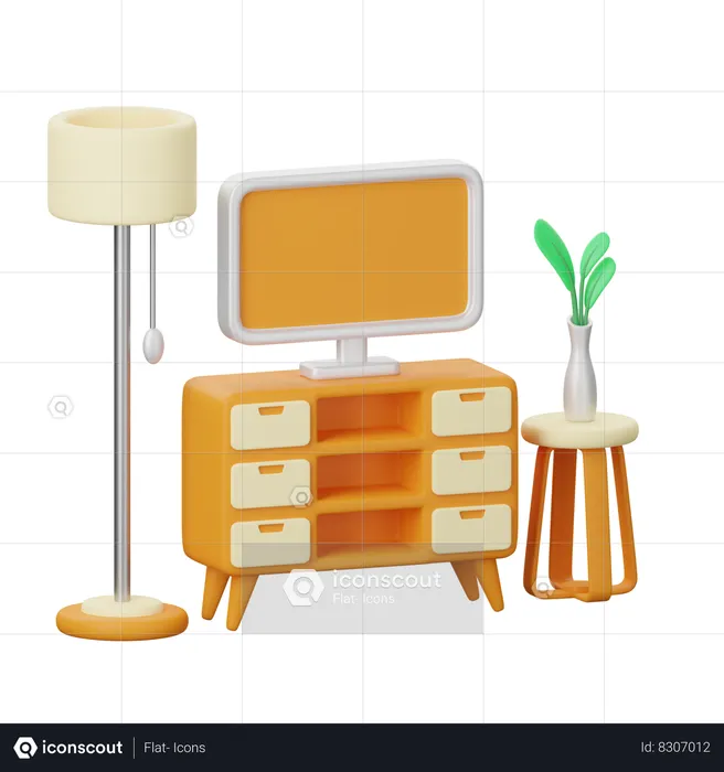 Furniture  3D Icon