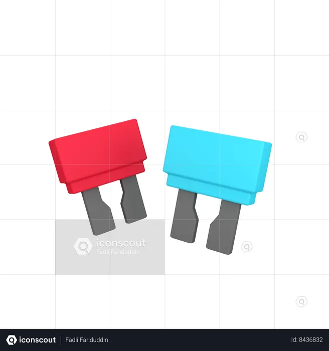 Fuse Blade Type  3D Icon