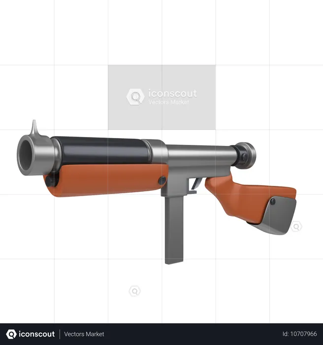 Fusil à pompe  3D Icon