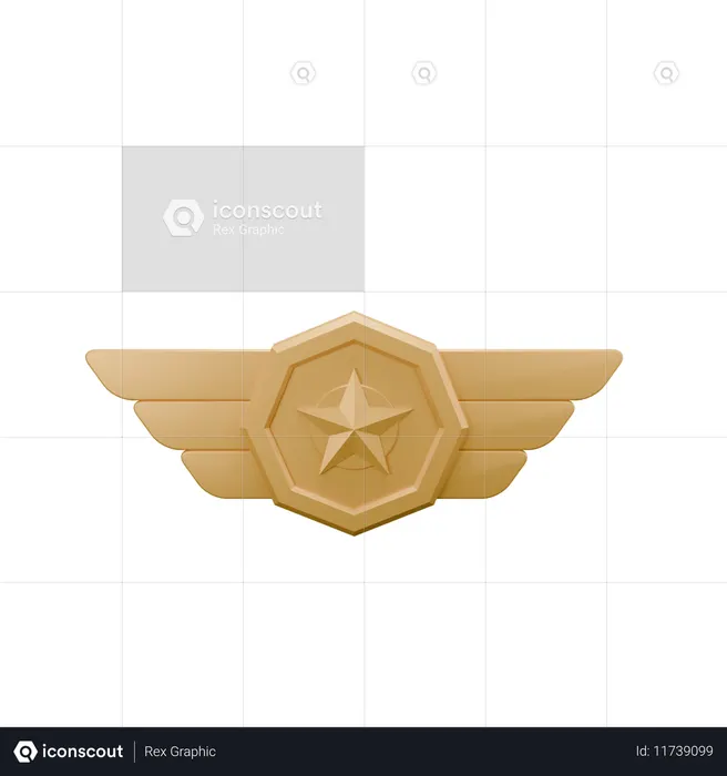 Fußballabzeichen  3D Icon