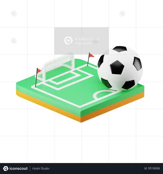 Fútbol americano  3D Icon