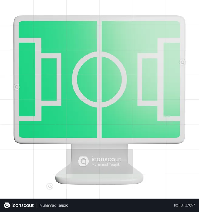 Fútbol americano  3D Icon