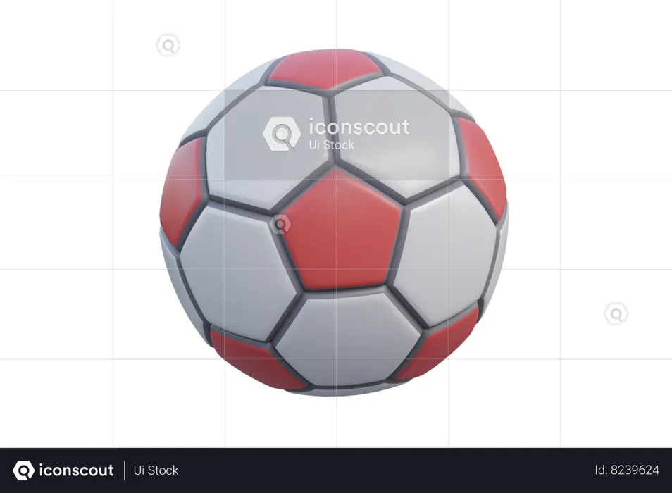 Futebol  3D Icon