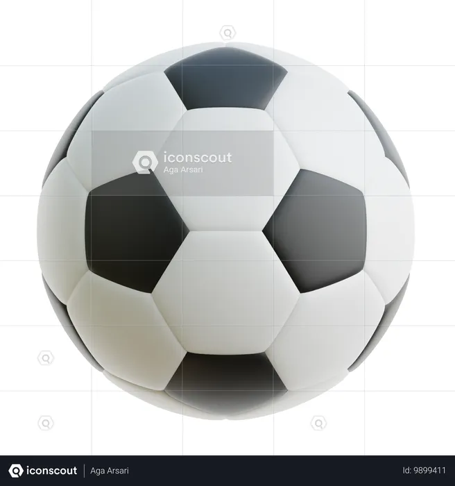 Futebol  3D Icon