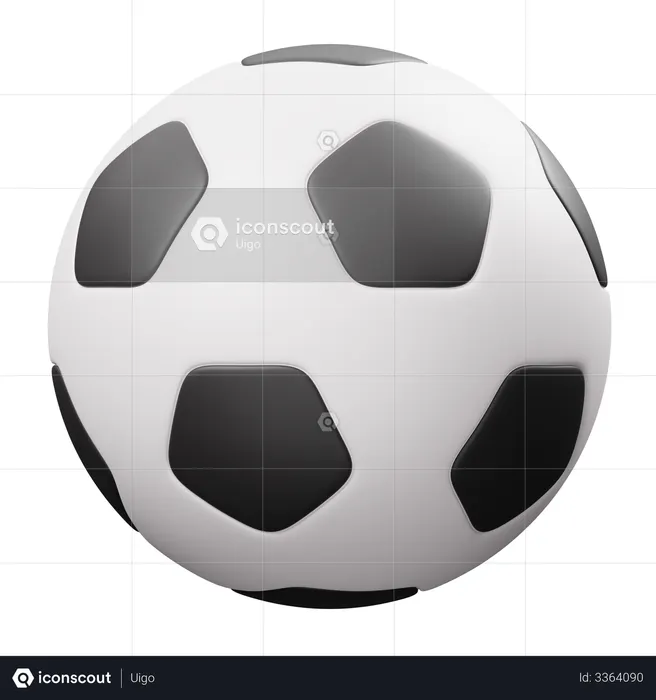Futebol  3D Icon
