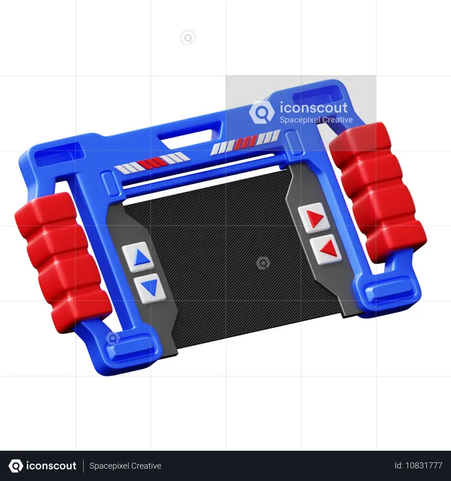 Futuristic gamepad  3D Icon