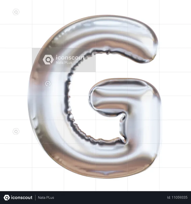 G  3D Icon