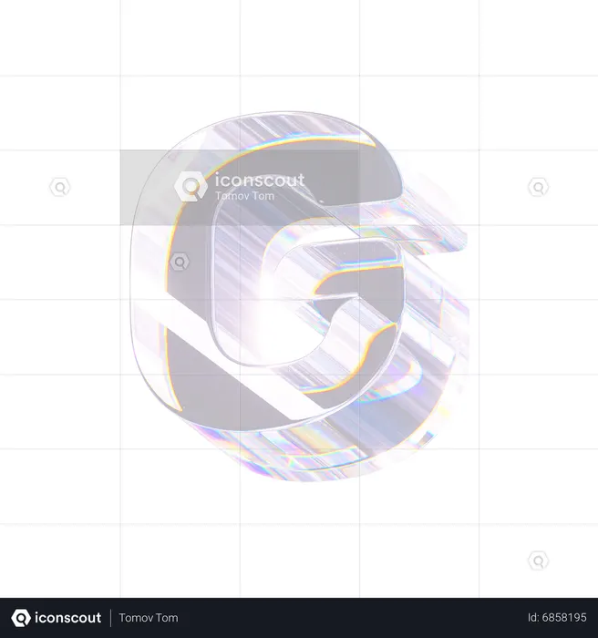G  3D Icon