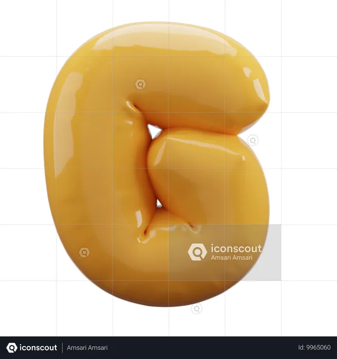 G Alphabet Emoji 3D Icon