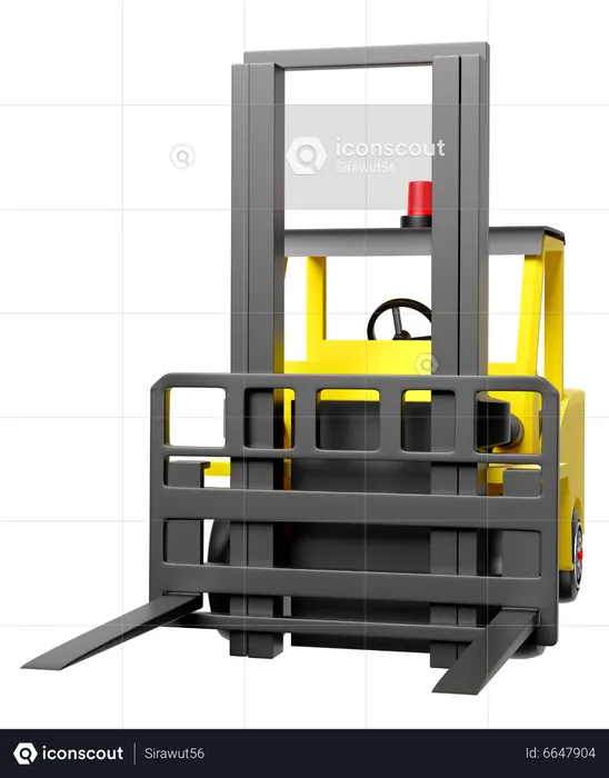 Gabelstapler  3D Icon