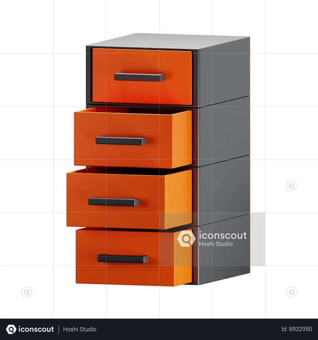 Gabinete  3D Icon