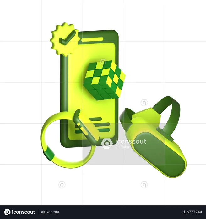 Gadgets  3D Icon