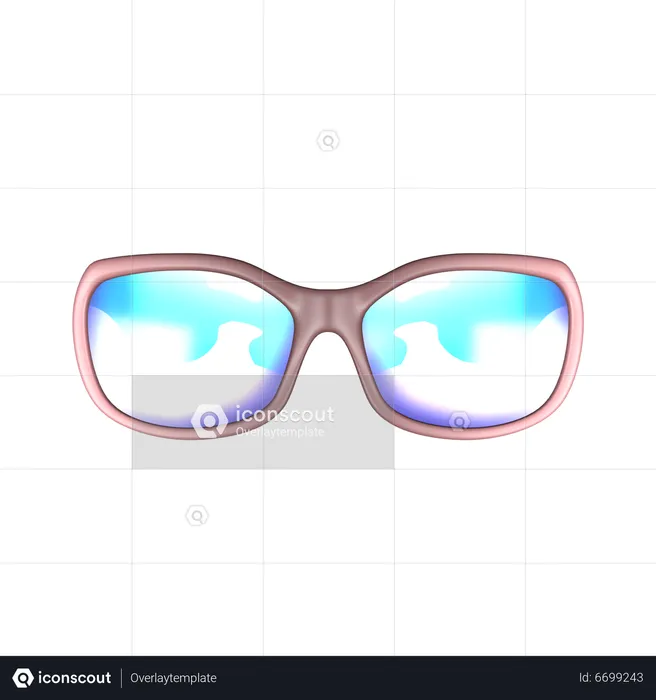 Gafas celestiales  3D Icon