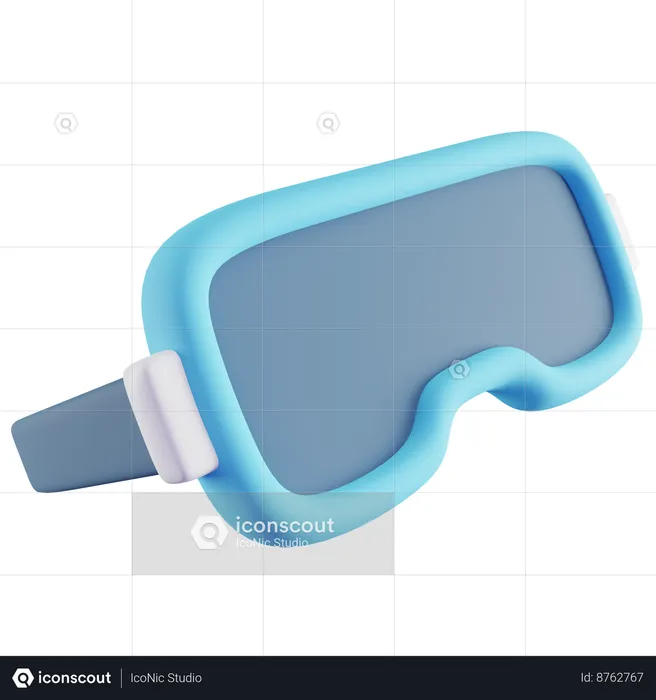 Gafas de invierno  3D Icon