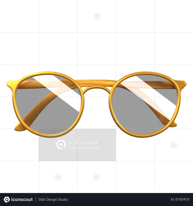 Gafas de lectura  3D Icon