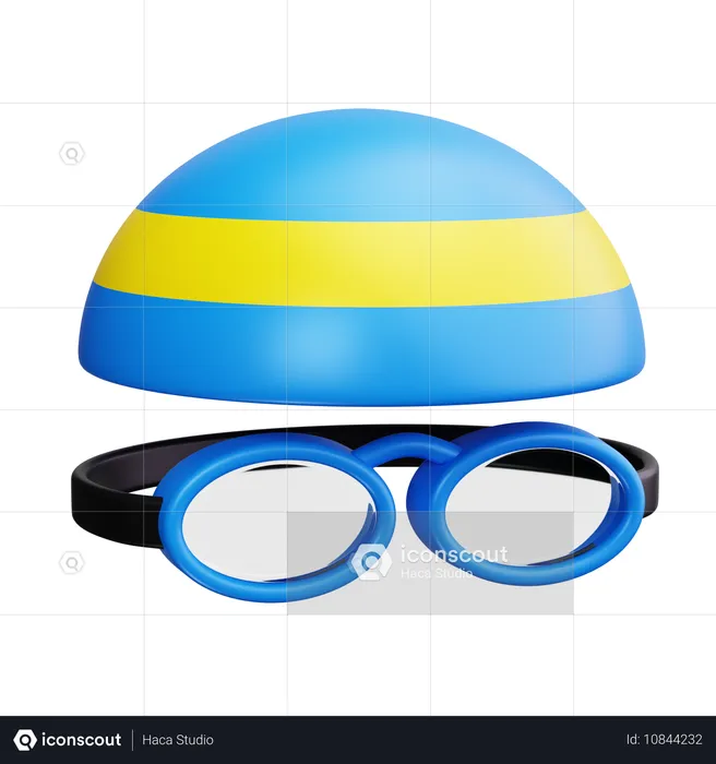 Gafas de natación  3D Icon