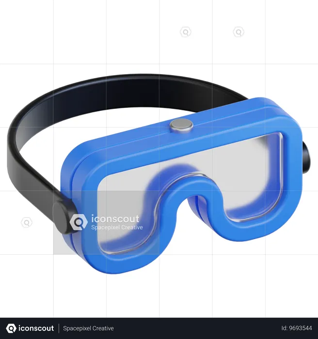 Gafas protectoras  3D Icon