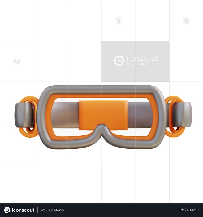 Lentes de seguridad  3D Icon