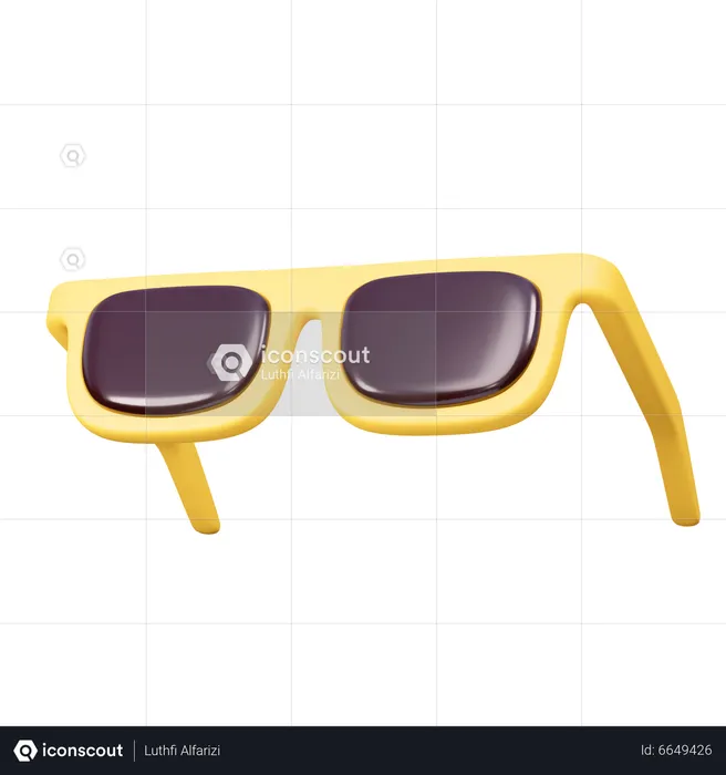 Gafas de sol  3D Icon