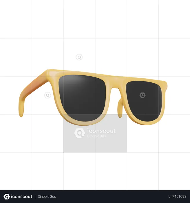 Gafas de sol  3D Icon